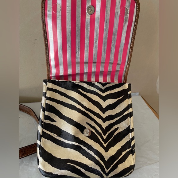 Consuela Zebra Print Crossbody Bag - Picture 8 of 8